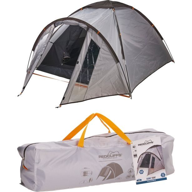 PROGARDEN Stan Redclifs pro 3 osoby 300 × 190 × 125 cm šedý KO-X92000650