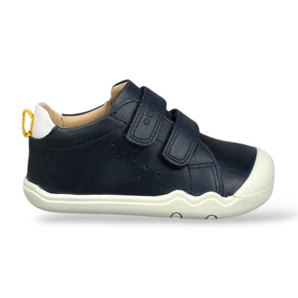 Tmavě modré chlapecké barefoot tenisky Geox Steppieup