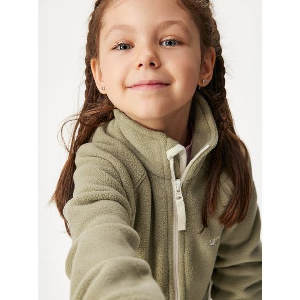Dětská fleecová mikina Comfort, Khaki