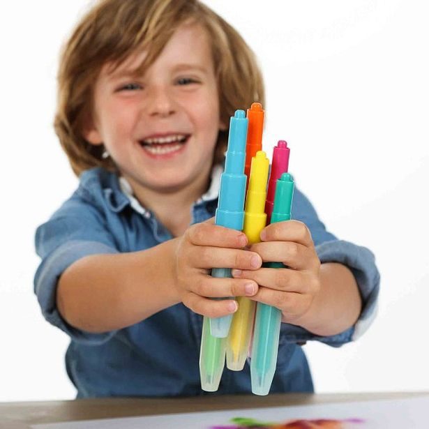 Foukací fixy, 7 barev