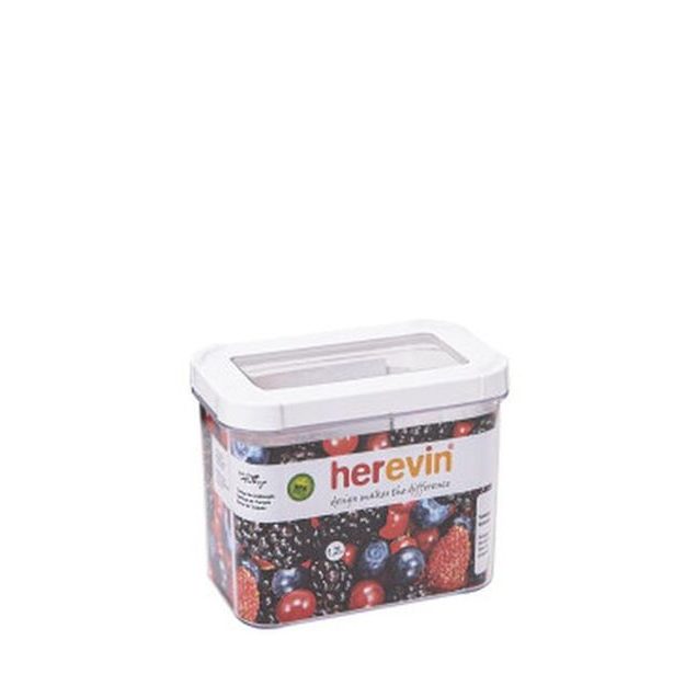 dóza 1,20l, 15x 9,5x12,5 cm, transp., plast