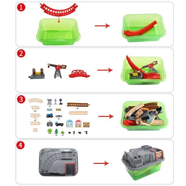 Vláčkodráha s hracím boxem