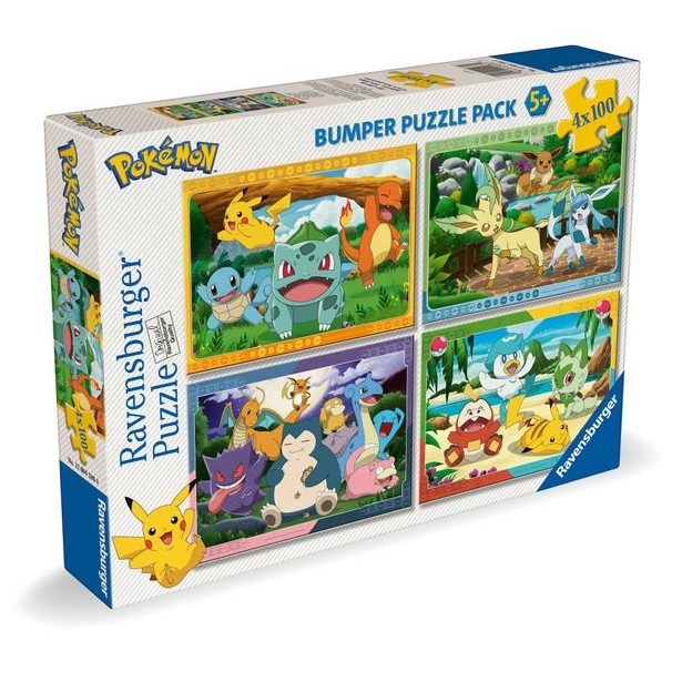 Pokémon 4x100 dílků