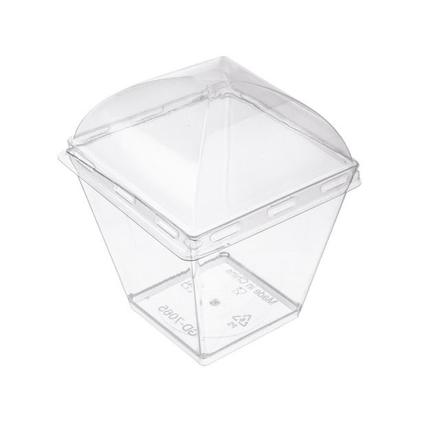 Pohárek s víčkem panna cotta 0,19 l 6 ks