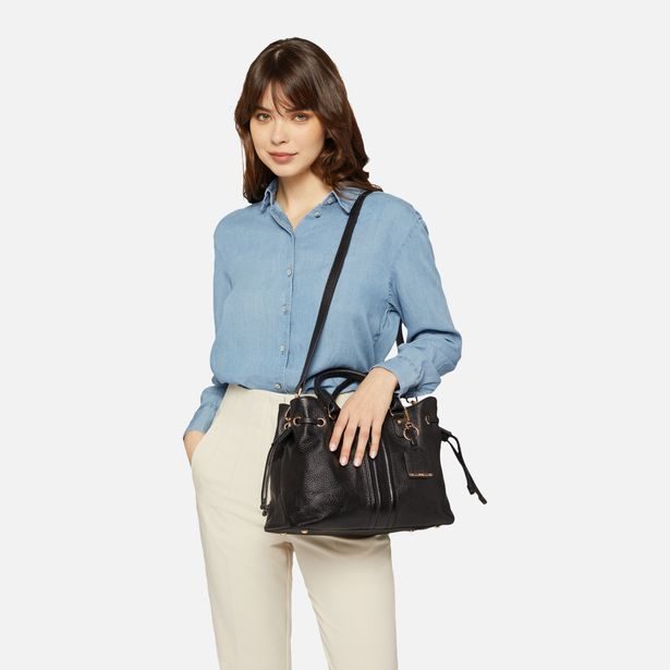 Černá dámská kabelka Geox Bag