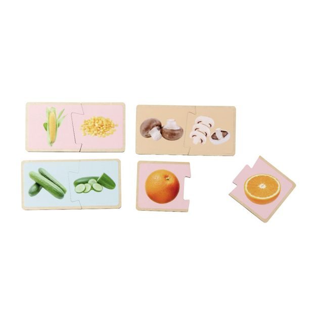 Montessori Puzzle ovoce a zelenina