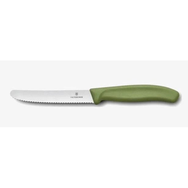 nůž 11cm na rajčata OLIVOVÝ VICTORINOX
