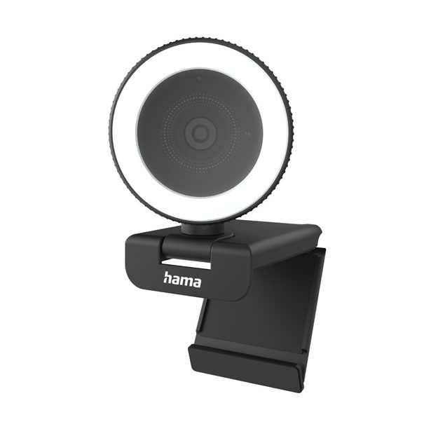 Hama PC webkamera s kruhovým světlem X850 Pro, QHD, autofocus, dálkový ovladač