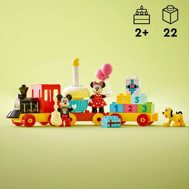 Narozeninový vláček Mickeyho a Minnie