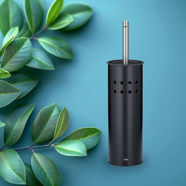 KELA WC sada Leo černá KL-23108