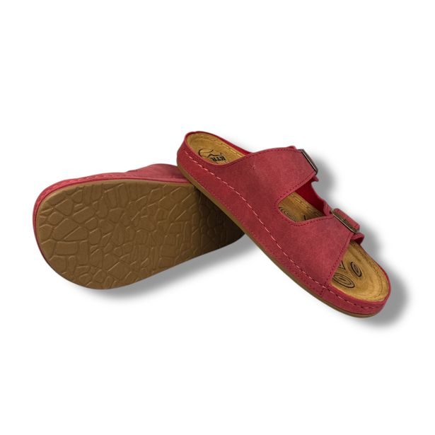 Zdravotní pantofle PEDRO 2 červené