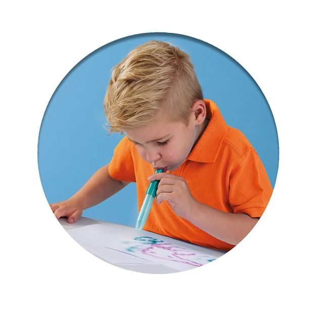 Foukací fixy, 7 barev