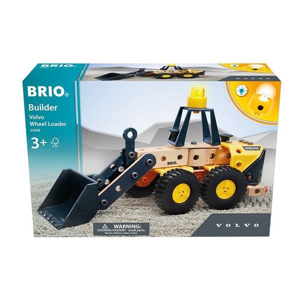 BRIO Builder - Kolový nakladač Volvo, limitovaná edice