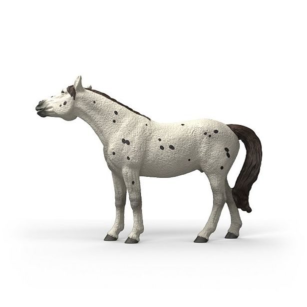 SCHLEICH Zvířátko - valach knabstrupského koně