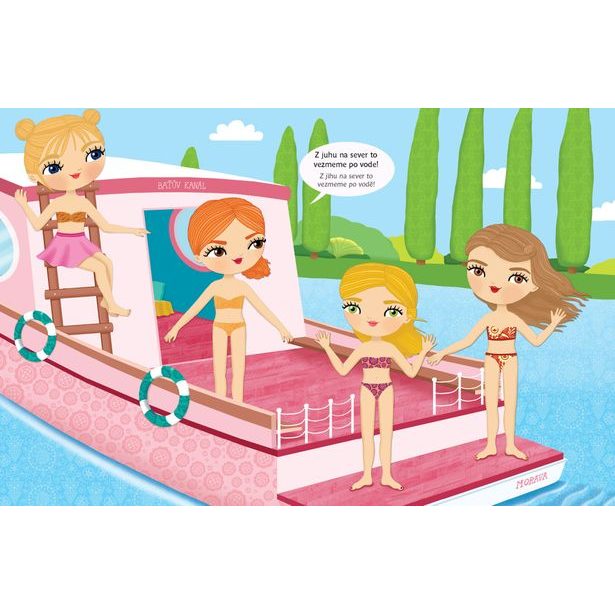 Šaty pre NATÁLKU ─ Kniha samolepiek