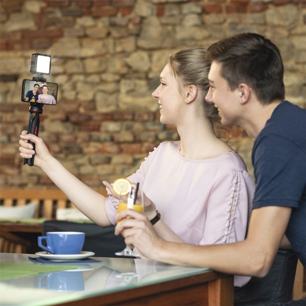 Hama Solid 80 Ball univerzální stativ / selfie tyč, Bluetooth dálková spoušť