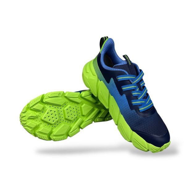 Tmavě modré chlapecké tenisky Geox Flexyper Fast