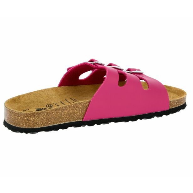 Dívčí pantofle LICO Bioline Pink 560003 – korkové, anatomické