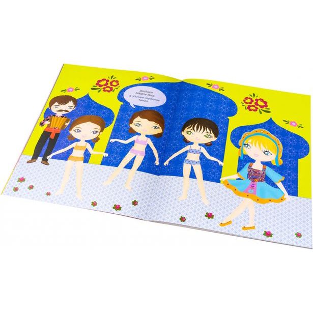 Šaty pre LENU – Kniha samolepiek  Baagl