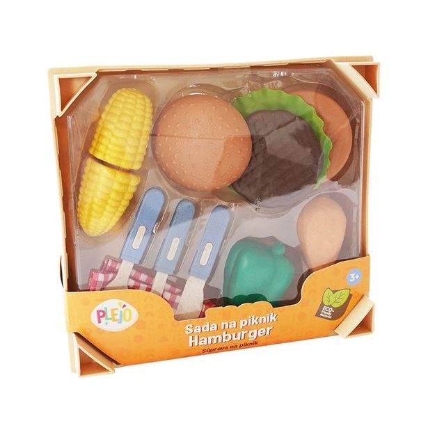 PLEJO Sada na piknik - hamburger