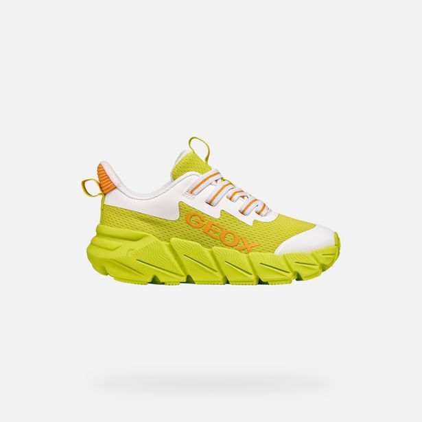 Zelené chlapecké tenisky Geox Flexyper Fast