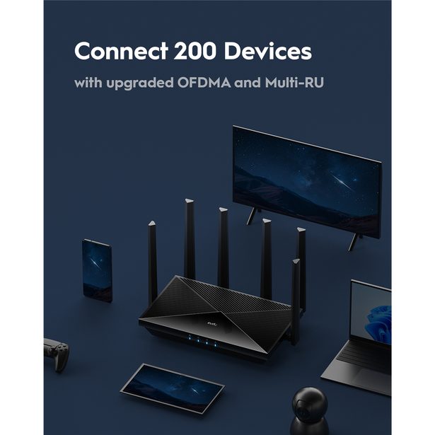 Cudy BE11000 Wi-Fi 7 Tri-Band Mesh 2.5G router (WR11000)