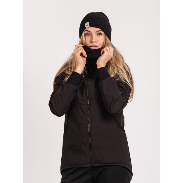 Unuo, Dámská čepice pletená, Černá