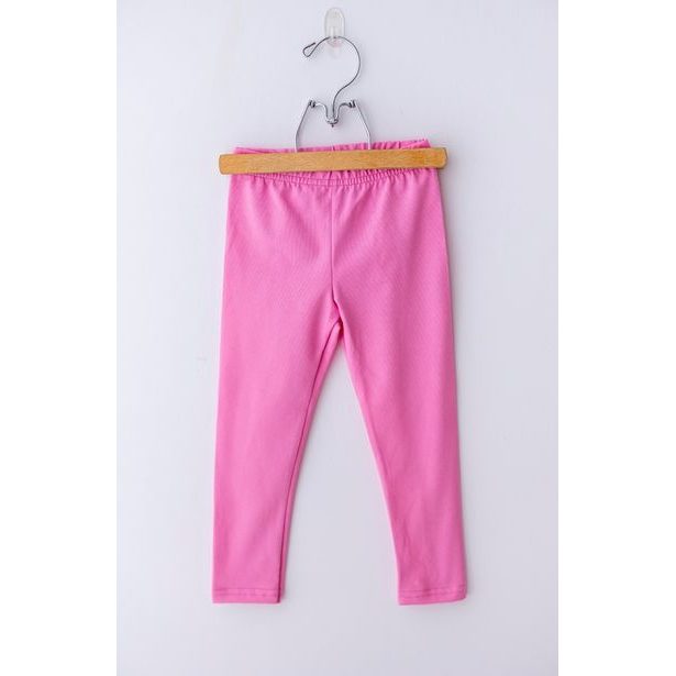 Legíny Lily Grey jednobarevné - bubble gum