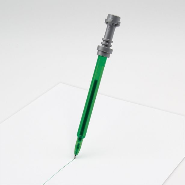 LEGO Star Wars gelové pero Světelný meč - zelené