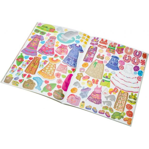 Šaty pre MOHEU – Kniha samolepiek Baagl