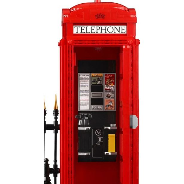 LEGO® Ideas Červená londýnská telefonní budka