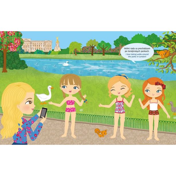 Šaty pre KATE – Kniha samolepiek        Baagl