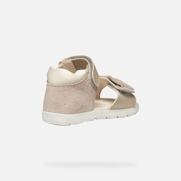Béžové dívčí sandály Geox Sandal Alul