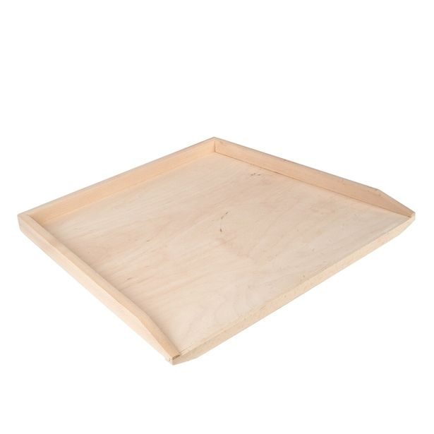 vál 58x45-48cm kuchyňský, 3strany lišty, dřevo