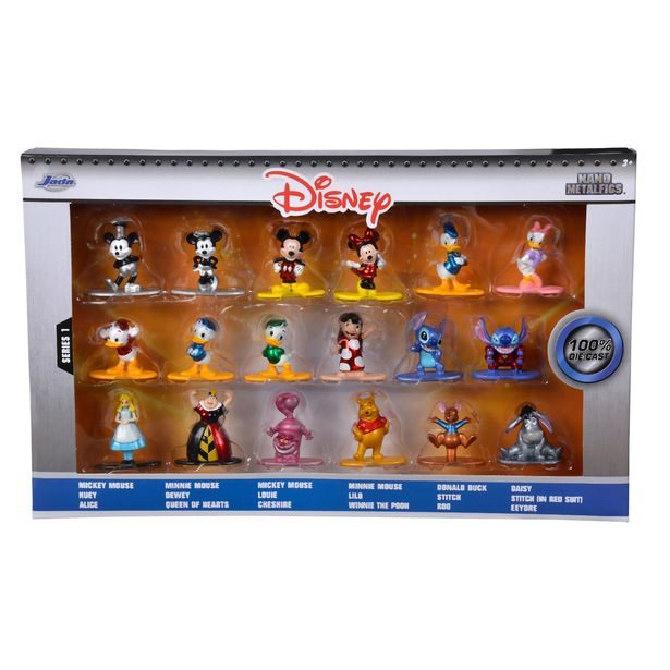 Disney Kovové sběratelské nanofigurky 18 ks, Wave 1