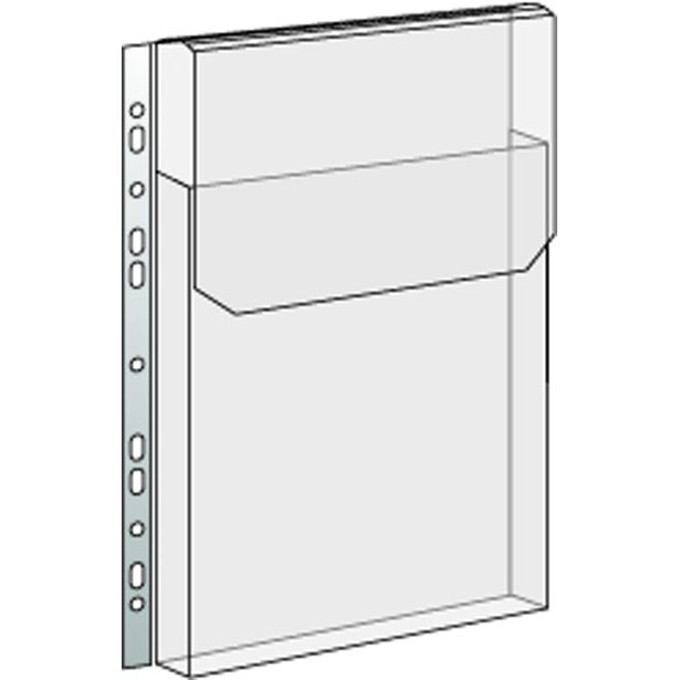 Průhledný obal na katalogy + klopa