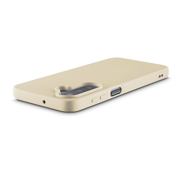 Hama Fantastic Feel, kryt pro Samsung Galaxy A17, hebký povrch, barva nude