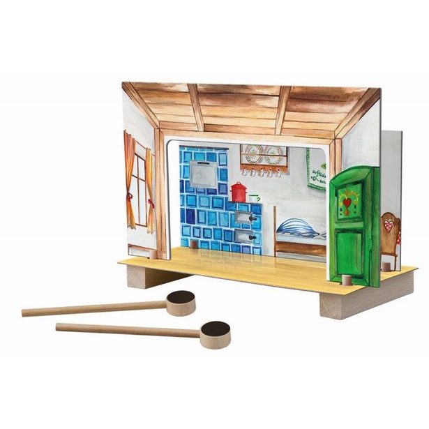 Červená Karkulka divadlo magnetické