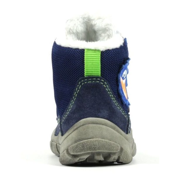 Dětské šněrovací zimní boty s membránou Richter - oceano/lagoon/pastel