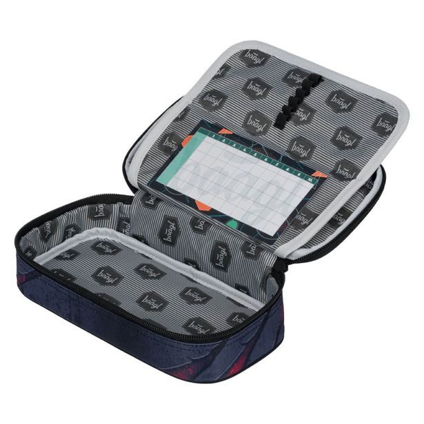 BAAGL SET 5 Core Láva: batoh, penál, sáček, ledvinka, obal na notebook