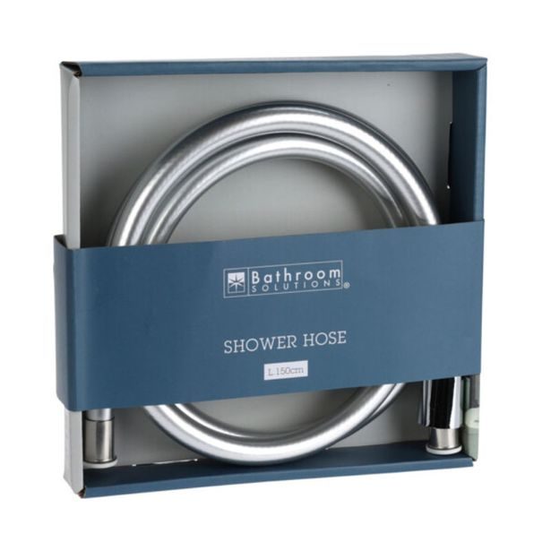 EXCELLENT HOUSEWARE Sprchová hadice hladká stříbrná 150 cm KO-CF6000150
