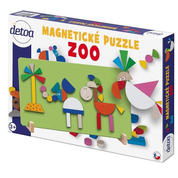 Magnetické puzzle ZOO