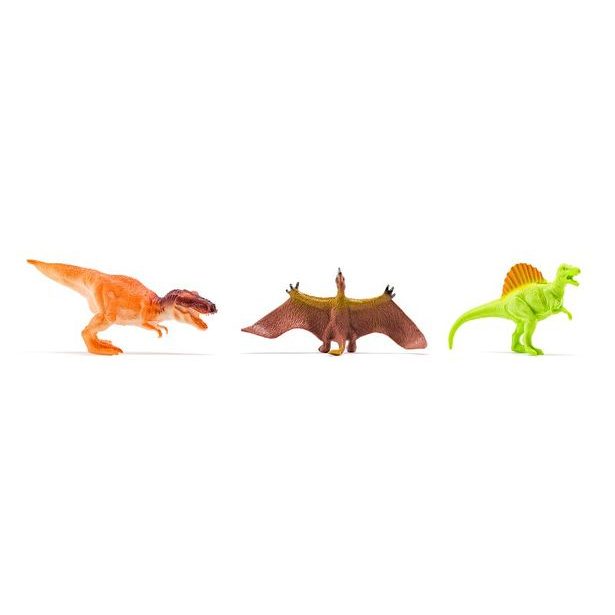 FAUNICA Dinosauří hlava s figurkami DINO