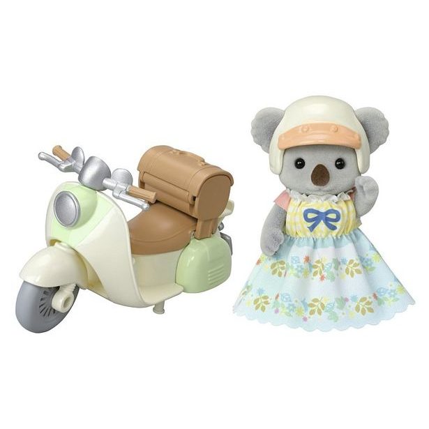 Sylvanian family Medvěd koala na koloběžce