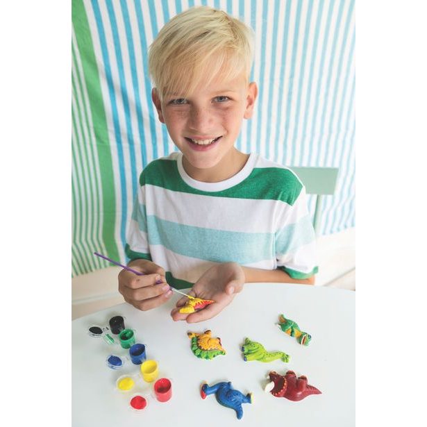 Výroba a malování - dinosauři