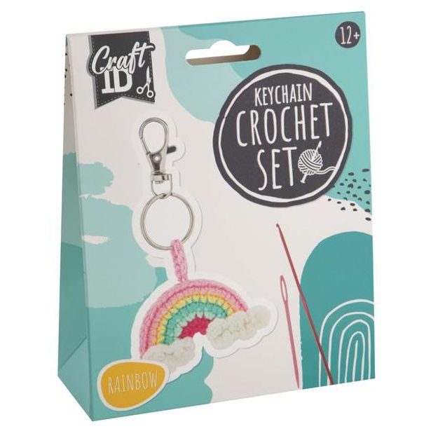 RMS SADA KREATIVNÍ HÁČKOVANÁ KLÍČENKA 3ASSORT