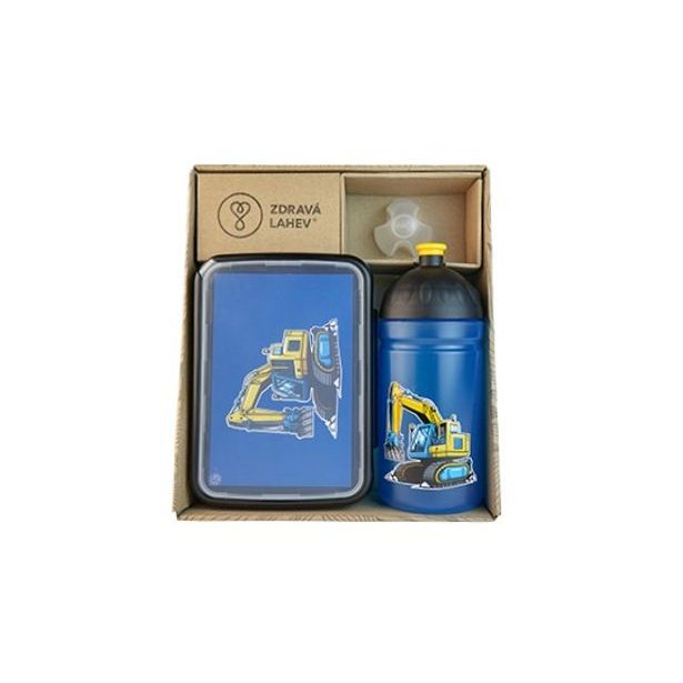 SET Bagr - zdravá láhev/zdravá sváča