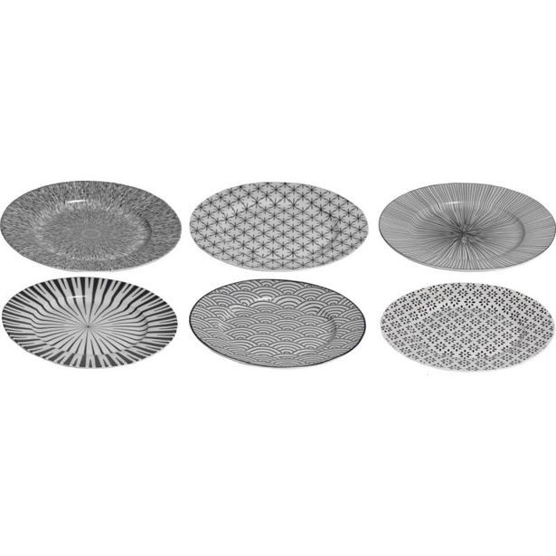 HIT Jídelní sada talířů Seoul 18 ks HT-24327238