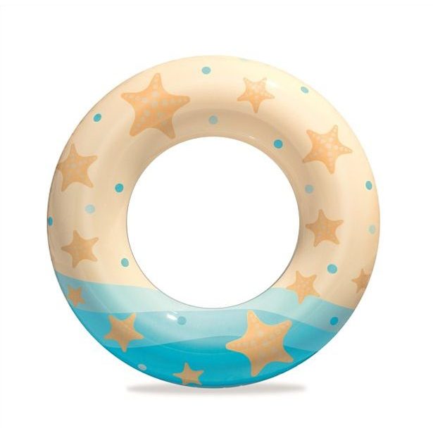 Nafukovací kruh - chobotnice, hvězdice, průměr 61cm