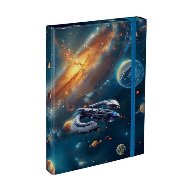 BAAGL Desky na školní sešity A4 Vesmír